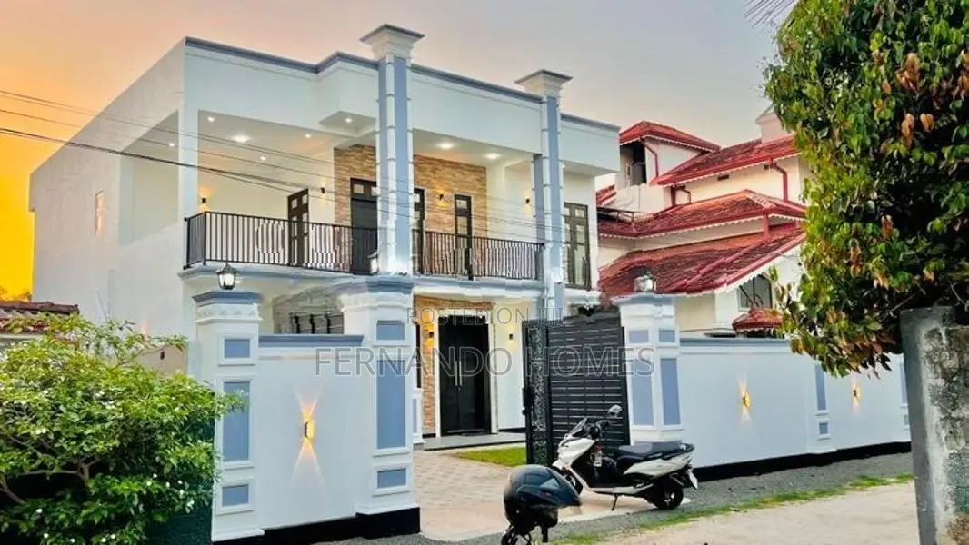 Spaciously Built Modern Type Box Completed 5Br House For Sale In Negom