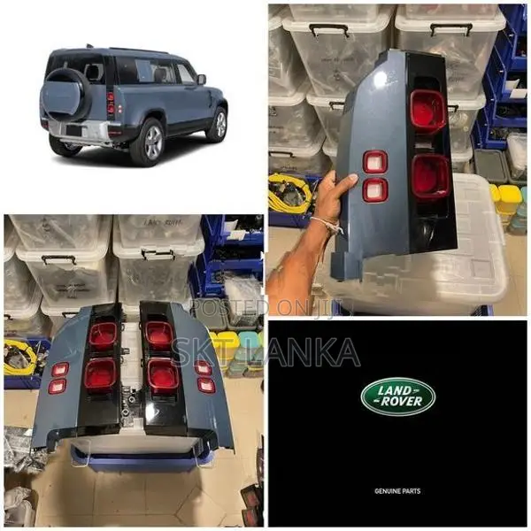 Genuine Defender 2025 P300e rear bumper LED lights