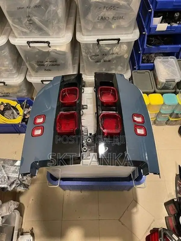 Genuine Defender 2025 P300e rear bumper LED lights