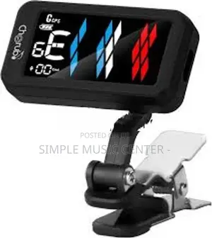 Cherub WST-905Li Rechargeable Clip-On Guitar Tuner,4 Display Modes,