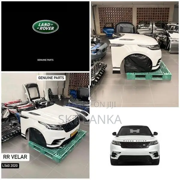 Genuine Range Rover Velar 2019 face cut bumper bonnet headlight