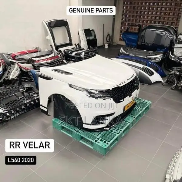 Genuine Range Rover Velar 2019 face cut bumper bonnet headlight