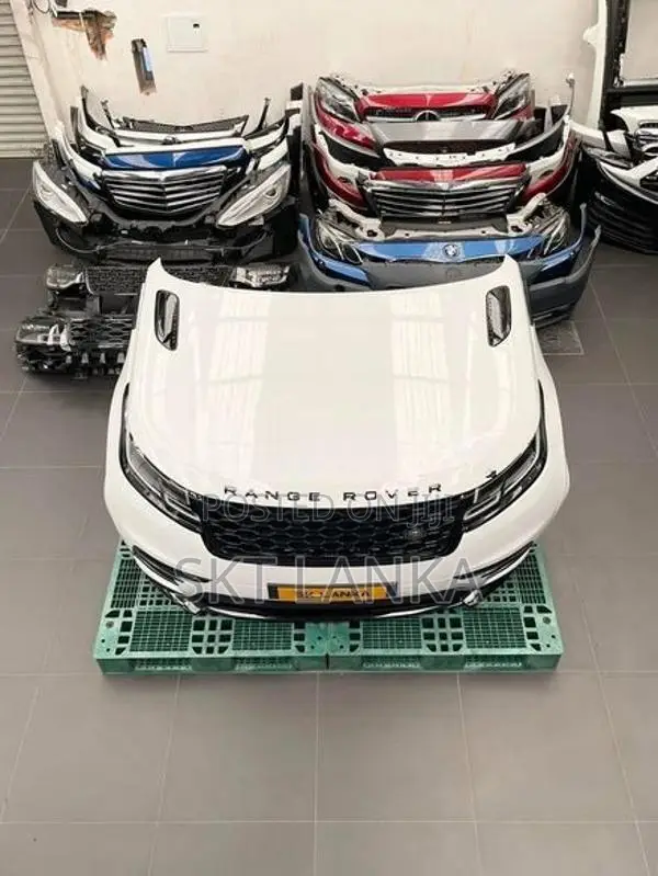 Genuine Range Rover Velar 2019 face cut bumper bonnet headlight