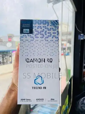 Tecno Camon 40 8/256GB (Brand New)