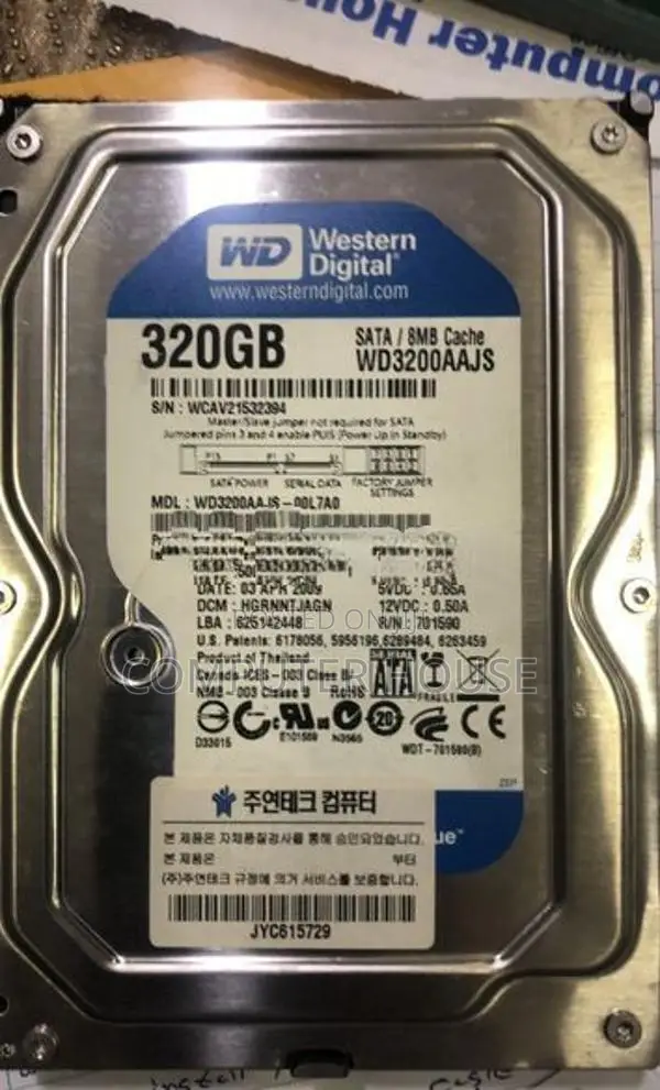 WD 320 Hard Disk