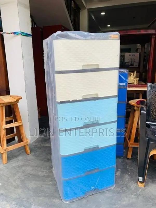 6 Drawer Large plastic cupboards