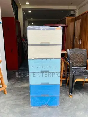 6 Drawer Large plastic cupboards