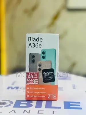 ZTE Blade A36E 2GB 64GB (Brand New)