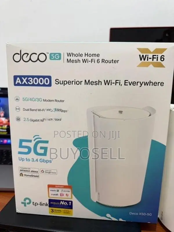 Deco X50-5G Ax3000 whole Home Mesh WiFi 6 router