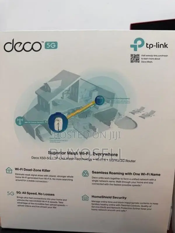 Deco X50-5G Ax3000 whole Home Mesh WiFi 6 router