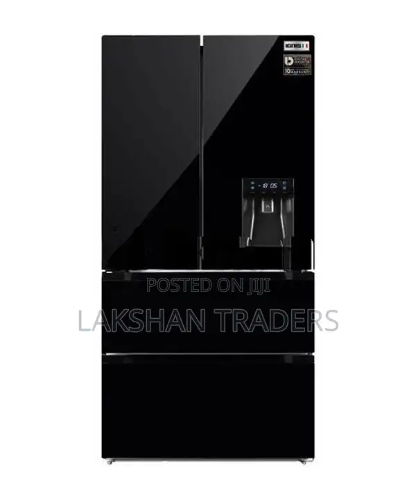 IGNIS (Whirlpool) 600L Inverter Glass Door Refrigerator Water Dispense
