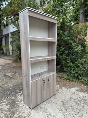 Melamine Ash White Book Rack 72x30 Inch