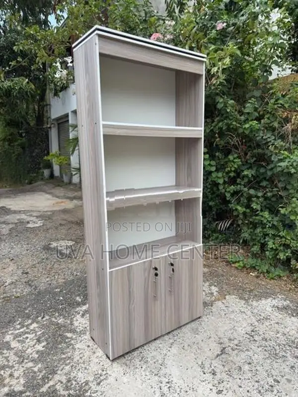 Melamine Ash White Book Rack 72x30 Inch