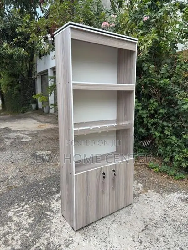 Melamine Ash White Book Rack 72x30 Inch