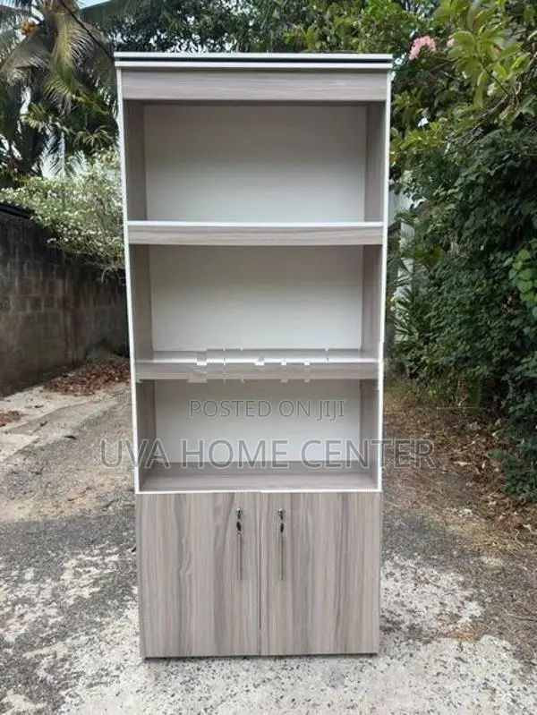 Melamine Ash White Book Rack 72x30 Inch