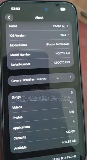 Apple iPhone 14 Pro Max (Used)