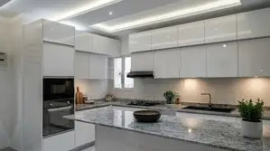 MODERN IMPORTED HIGH GLOSS PANTRY CUPBOARDS