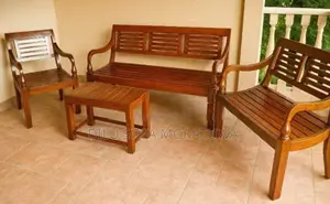 veranda chair set with coffee table 3+2+1 ( bench )