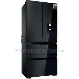 IGNIS (Whirlpool) 600L Inverter Glass Door Refrigerator- Water Dispens
