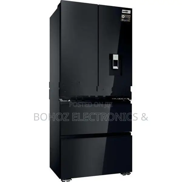 IGNIS (Whirlpool) 600L Inverter Glass Door Refrigerator- Water Dispens
