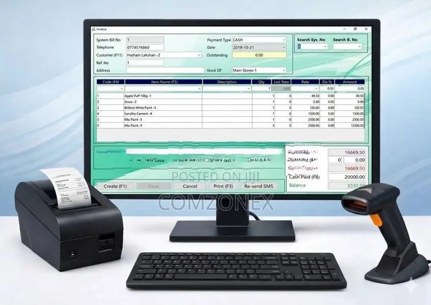 Smart POS Billing System All in One Package