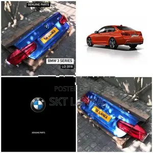 Genuine BMW 3 318i 320d 330e F30 rear bumper bootlid dicky light