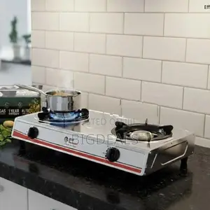 Our National Stainless Steel 2 Burner Gas Cooker