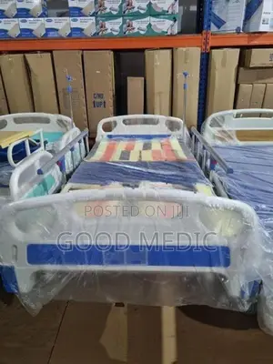 Four-Function Manual Bed with Lateral Tilt and Sanitary Functionality