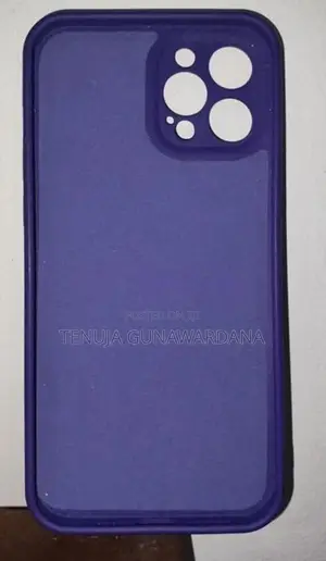 iPhone 12 Pro Max Silicon Back Cover Purple