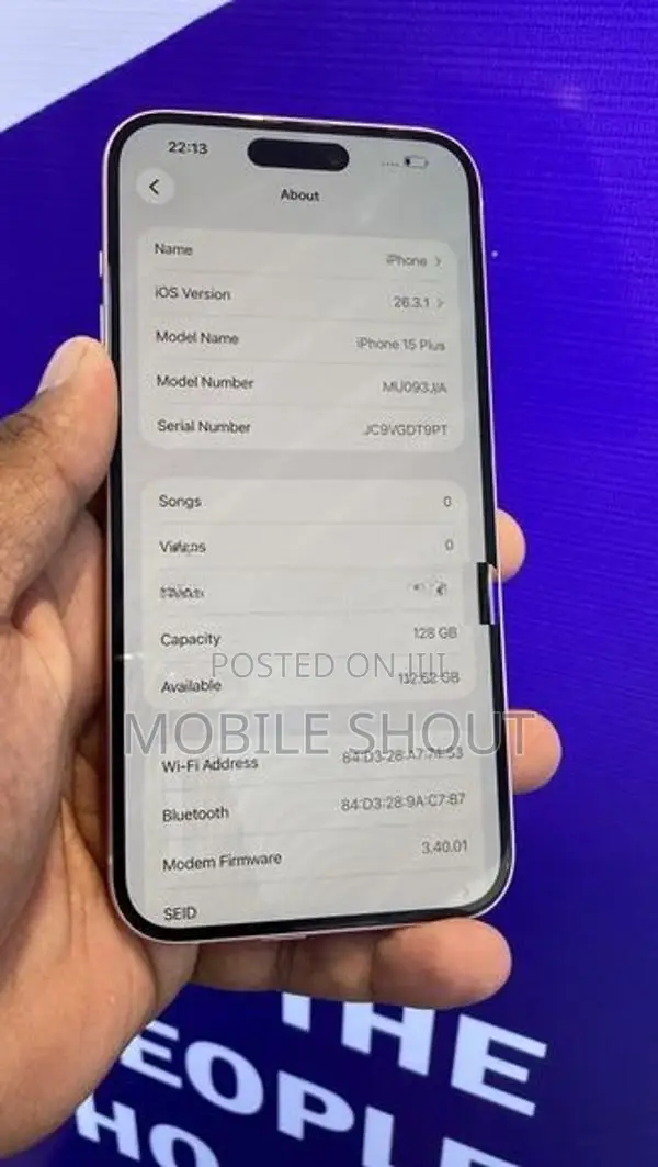 Apple iPhone 15 Plus (Used)