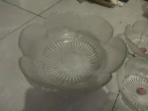 Fancy Flower Shaped Glass Bowl