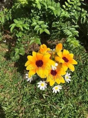 Handmade Pipe Cleaner Sunflower Pot