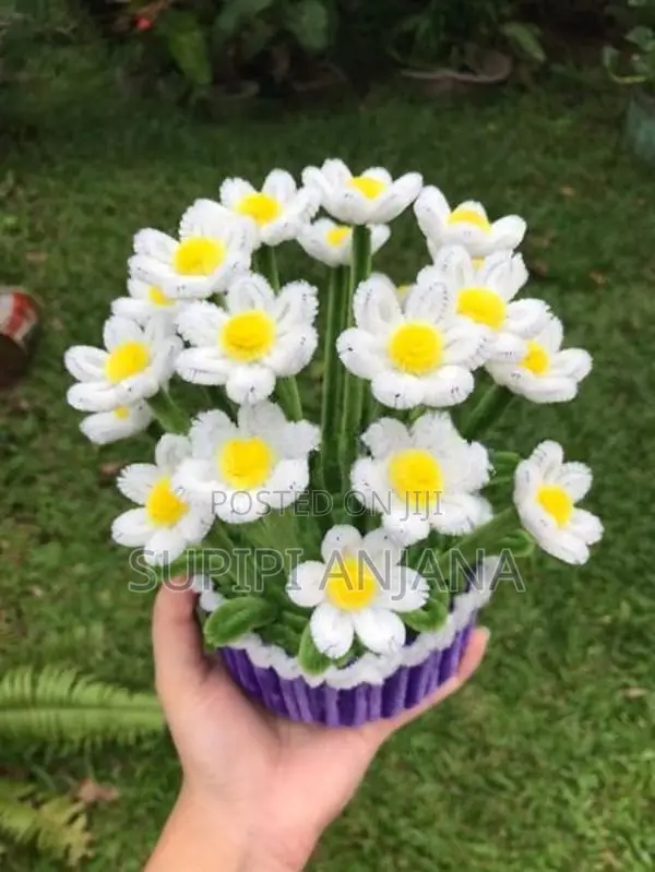 Large Daisy Flower Pot Small Sunflower