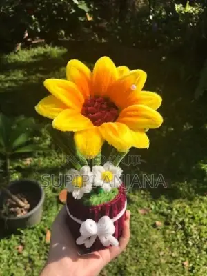 Large Daisy Flower Pot Small Sunflower