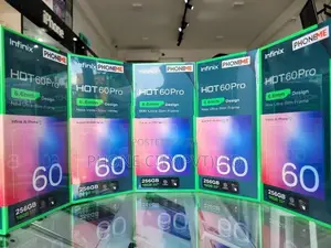 Infinix Hot 60 Pro 256GB 8GB RAM (Brand New)