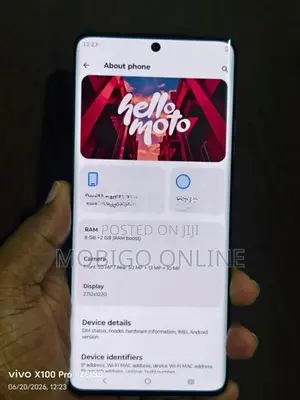 Moto edge 50pro 8gb 256gb (Used)