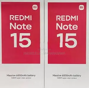 Xiaomi Redmi Note 15 8GB|256GB| (Brand New)