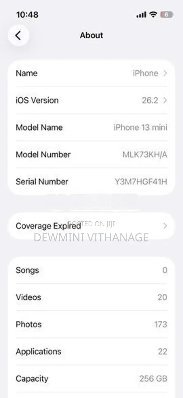 Apple iPhone 13 mini 256GB (Used)