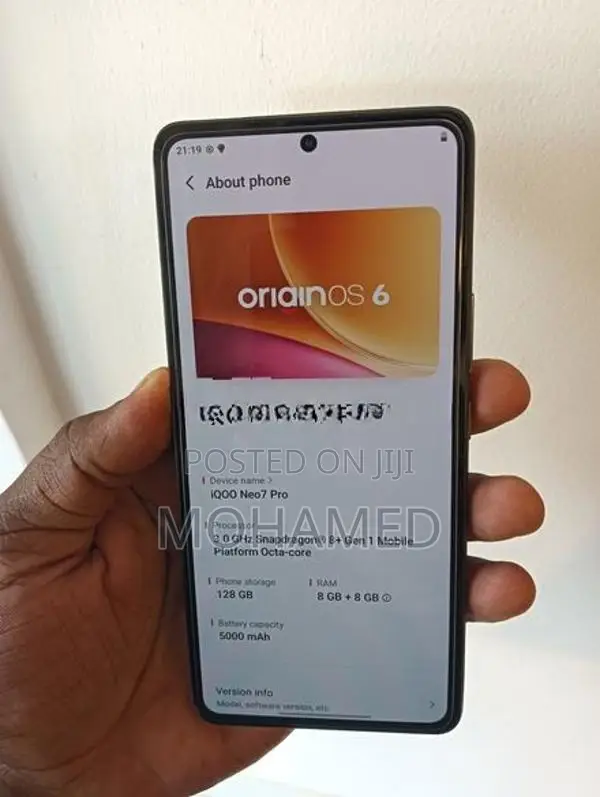iqoo Neo 7 Pro (Used)
