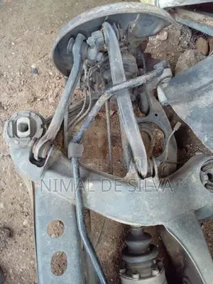 Benz W124 W210 W202 Rear difaranshall Axle frame with rubber mount arm