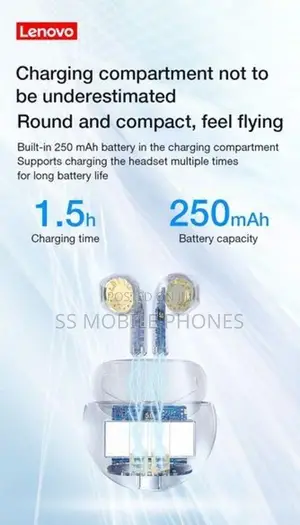 Lenovo Live Pods Ht38 Tws Bluetooth Wireless Earbuds