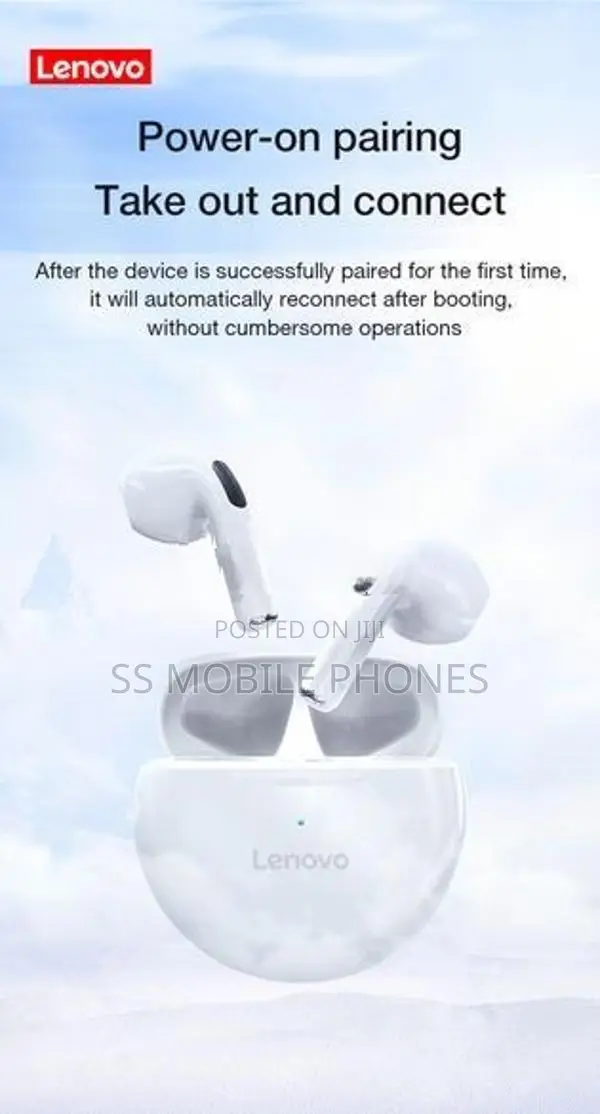 Lenovo Live Pods Ht38 Tws Bluetooth Wireless Earbuds