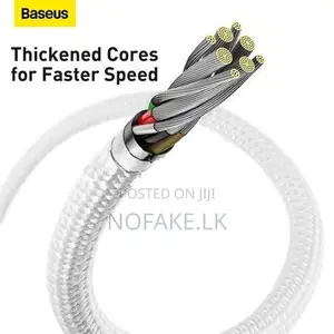 Baseus 20W 1M Soft And Flexible USB C To Lightning IPhone Cable Nylon
