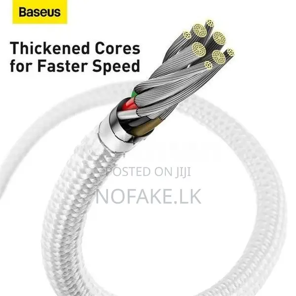 Baseus 20W 1M Soft And Flexible USB C To Lightning IPhone Cable Nylon