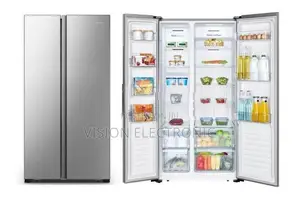 Hisense 428L Side-by-side Inverter Refrigerator (BCD456W)