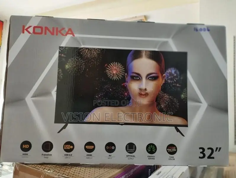 Konka 32" Frameless HD TV LED
