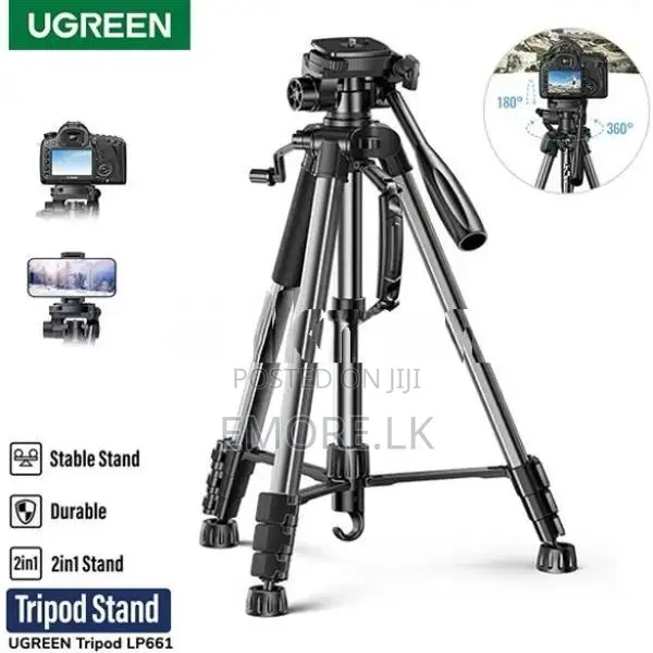 Ugreen Professional Tripod For Camera new