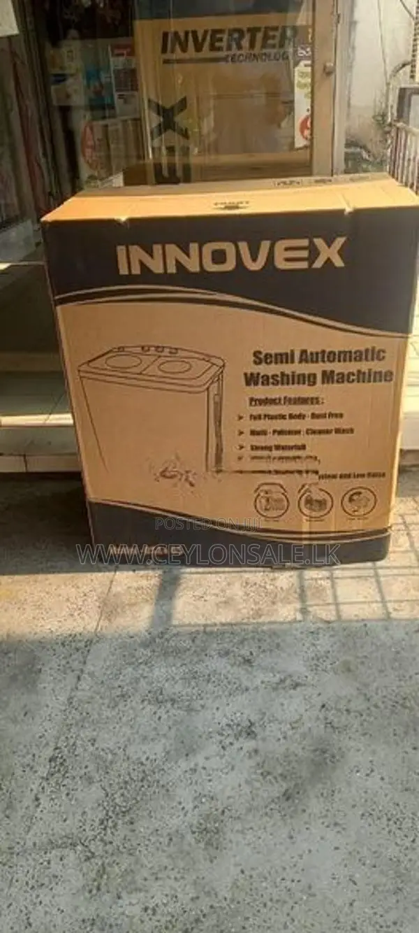 Innovex Semi Automatic Washing Machine 6.5kg NEW