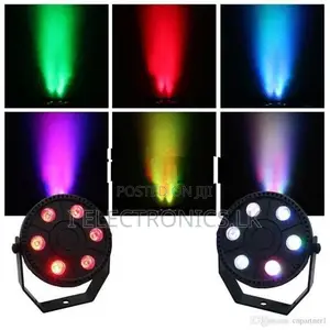 6 LED PAR Light Stage with Remote Control
