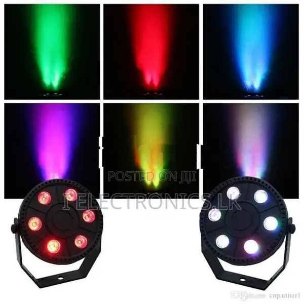6 LED PAR Light Stage with Remote Control